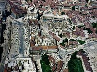 Trg Republike (današnji Trg bana Jelačića) panorama 1970. godine.jpg